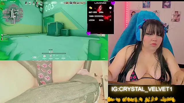 Snapshot of crystal7u7 chatting on September 17, 8:51 pm crystal7u7 online show from September 17, 8:51 pm