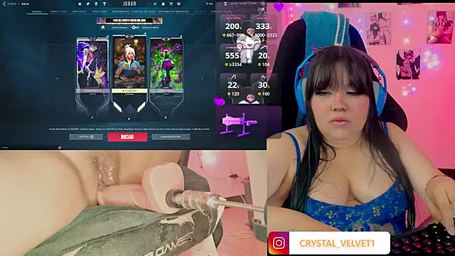 Snapshot of crystal7u7 chatting on September 30, 8:46 pm crystal7u7 online show from September 30, 8:46 pm