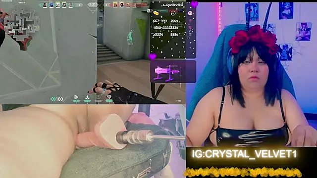Snapshot of crystal7u7 chatting on September 16, 8:50 pm crystal7u7 online show from September 16, 8:50 pm