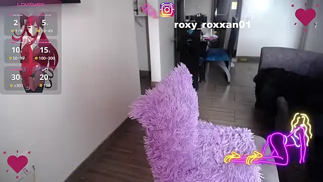 roxy roxxan online show from October 25, 2:57 pm