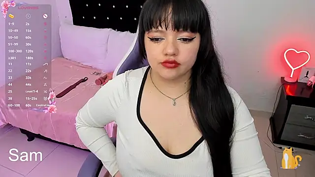 Samantha  zz online show from March 27, 9:32 am