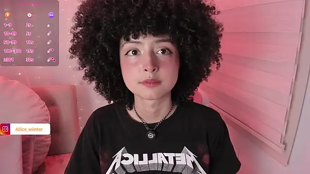 Alice winter  online show from April 16, 9:39 pm