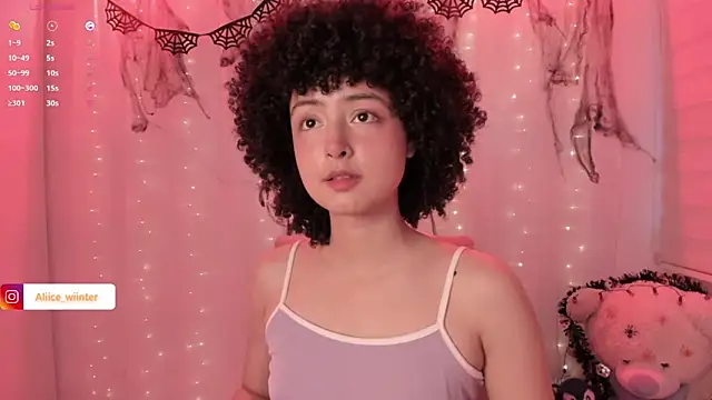 Alice winter  online show from October 21, 7:07 pm