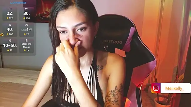 Mei Kelly online show from September 27, 1:24 am