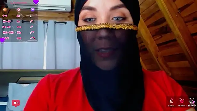 Snapshot of AmbarBurhan chatting on October 8, 4:22 pm AmbarBurhan online show from October 8, 4:22 pm