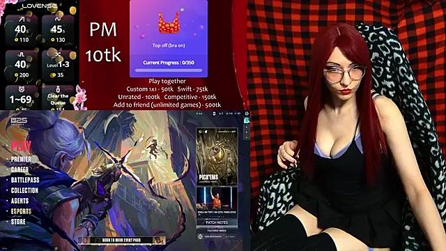 Snapshot of ElliMoor chatting on October 1, 9:58 am ElliMoor online show from October 1, 9:58 am
