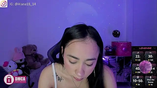 Snapshot of Alana_Pherson chatting on September 18, 4:55 am Alana Pherson online show from September 18, 4:55 am