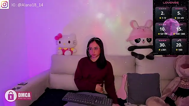 Snapshot of Alana_Pherson chatting on September 27, 12:18 am Alana Pherson online show from September 27, 12:18 am