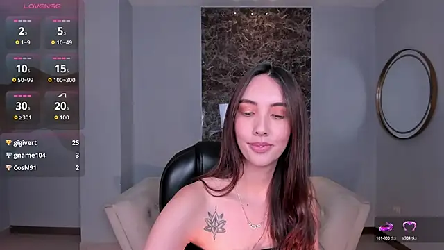 Snapshot of AnaisNin chatting on October 4, 3:56 am AnaisNin online show from October 4, 3:56 am