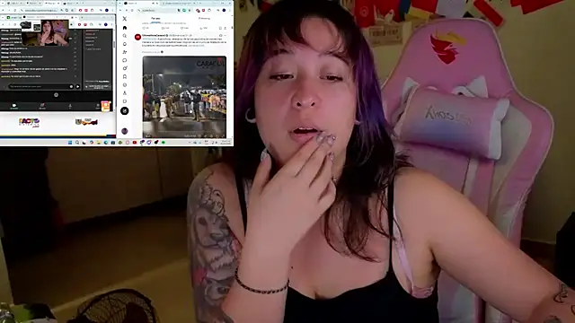 Celeste Bauman online show from June 22, 3:25 am