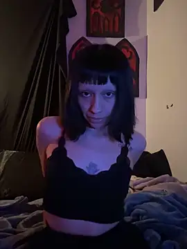 Snapshot of Gothbabbi chatting on September 30, 5:02 am Gothbabbi online show from September 30, 5:02 am