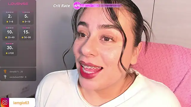 Snapshot of Georgina_1t chatting on September 18, 5:17 am Georgina 1t online show from September 18, 5:17 am