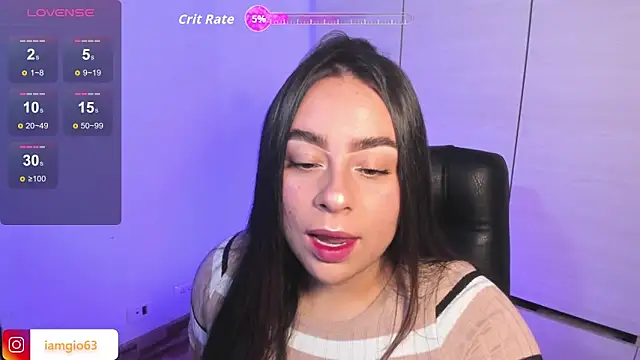 Snapshot of Georgina_1t chatting on October 9, 2:59 am Georgina 1t online show from October 9, 2:59 am