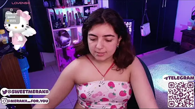 meraki fraise online show from March 22, 8:48 pm