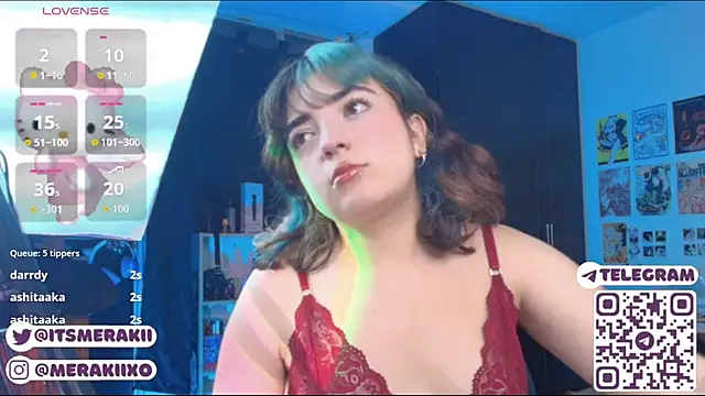 meraki fraise online show from July 17, 9:29 pm