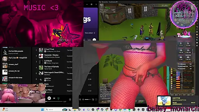 Snapshot of baileymonarch chatting on October 13, 2:58 am baileymonarch online show from October 13, 2:58 am