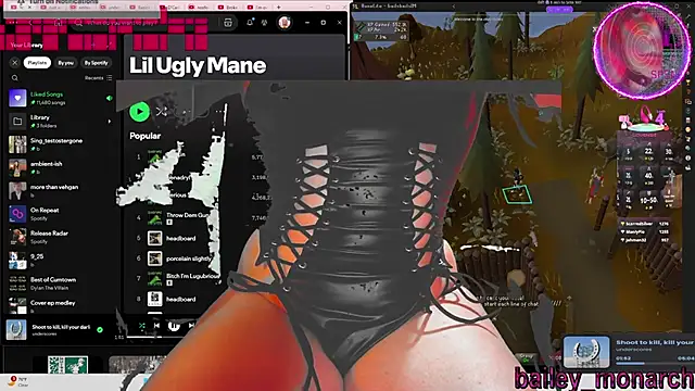 Snapshot of baileymonarch chatting on October 1, 12:26 am baileymonarch online show from October 1, 12:26 am