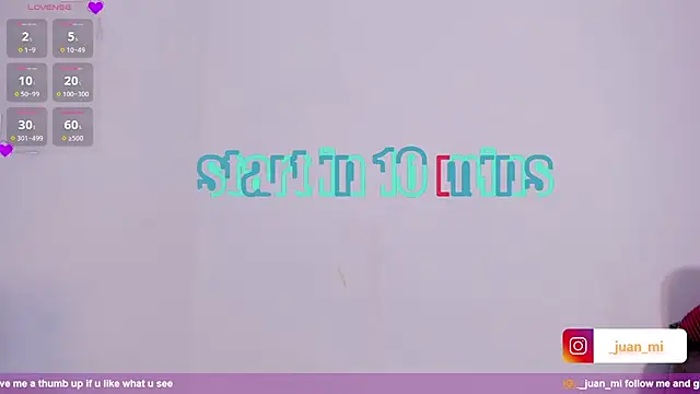Snapshot of juanmiss chatting on October 15, 10:07 am juanmiss online show from October 15, 10:07 am