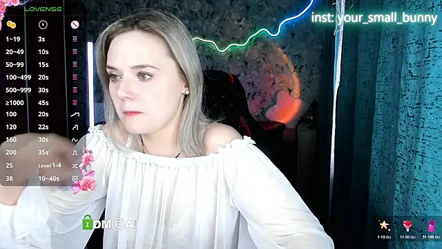 Your small bunny online show from July 20, 2:36 am