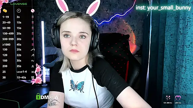 Your small bunny online show from June 22, 2:16 am