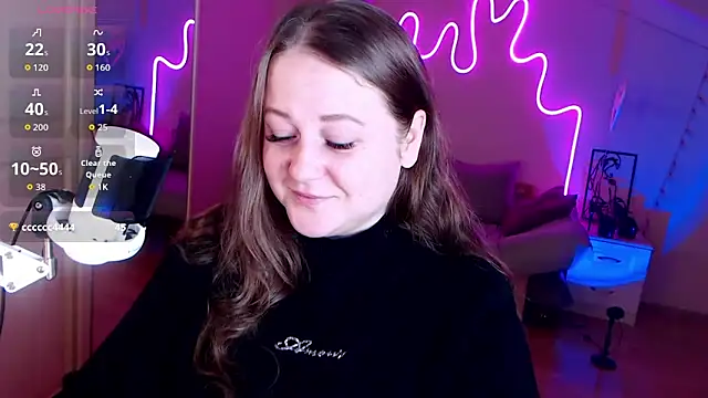 Snapshot of LizzyShine chatting on October 2, 4:45 pm LizzyShine online show from October 2, 4:45 pm
