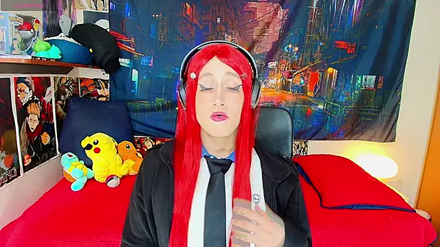 Snapshot of HakuRukushka chatting on October 8, 8:24 pm HakuRukushka online show from October 8, 8:24 pm