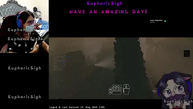 EuphoricSigh online show from July 6, 5:24 am