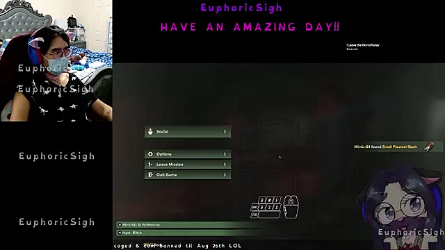 EuphoricSigh online show from July 4, 2:51 am