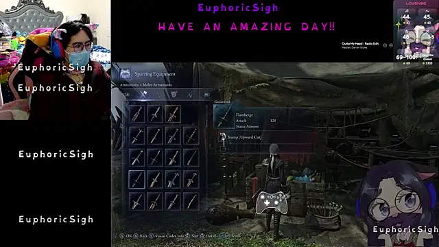 EuphoricSigh online show from February 18, 6:56 am