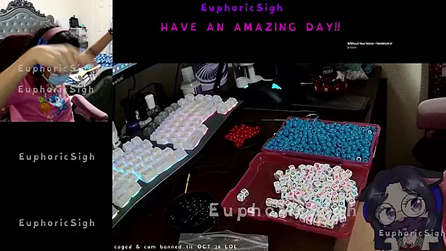 EuphoricSigh online show from July 10, 7:42 am