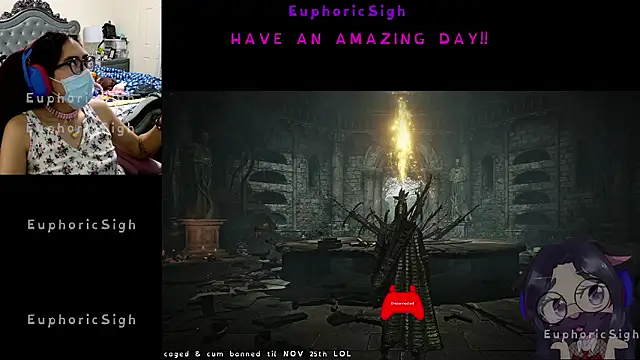 EuphoricSigh online show from July 23, 2:58 pm