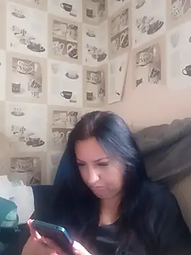 Snapshot of Veronica-Celie chatting on October 6, 7:25 am Veronica-Celie online show from October 6, 7:25 am