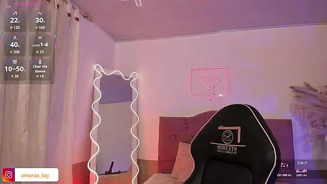 Amara tay online show from March 18, 7:30 pm