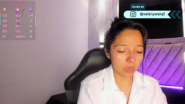 Valery wang online show from February 2, 12:15 pm