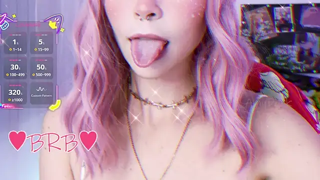  AmyDark online show from February 17, 1:16 am