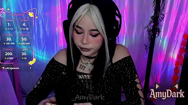  AmyDark online show from September 16, 10:40 pm