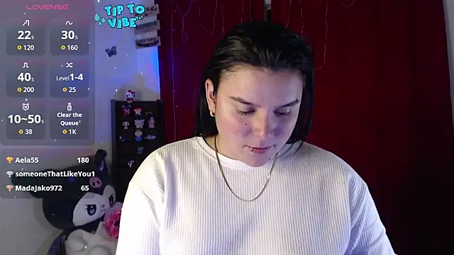Snapshot of Nika_1_ chatting on October 18, 12:46 am Nika 1 online show from October 18, 12:46 am