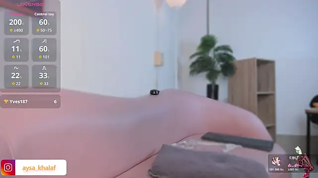 Ayha khalaf online show from November 23, 1:52 am