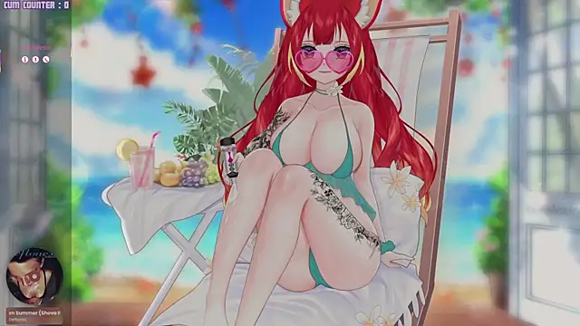 LewdFoxy VT online show from June 7, 5:31 pm