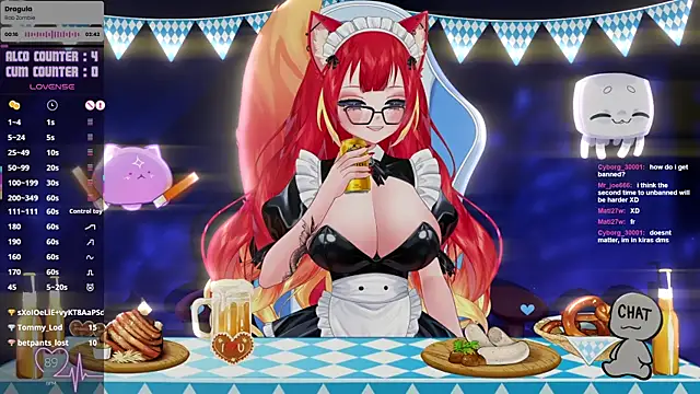 LewdFoxy VT online show from September 26, 4:26 pm