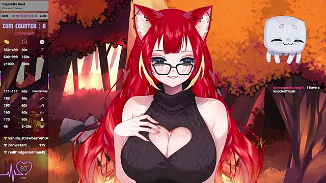 LewdFoxy VT online show from October 5, 3:39 pm