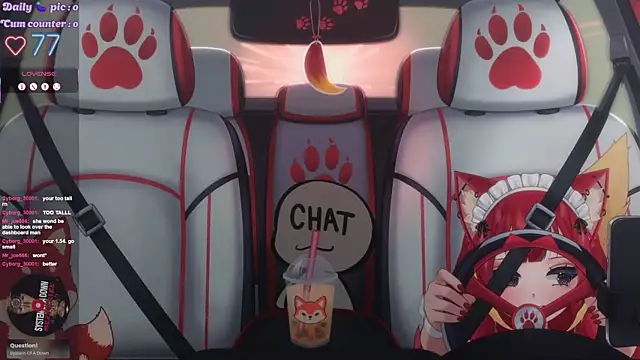 LewdFoxy VT online show from July 9, 5:59 pm