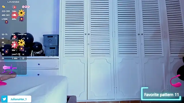Snapshot of JulianaaHerrera chatting on October 3, 11:59 am JulianaaHerrera online show from October 3, 11:59 am