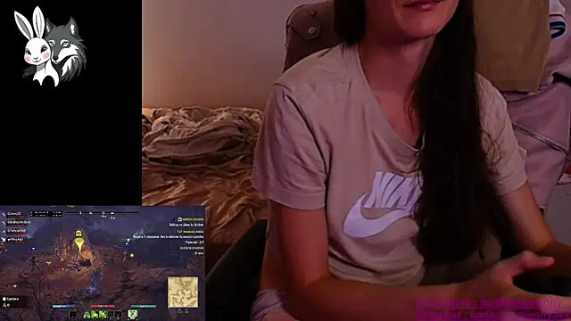 Snapshot of BadBunnyXWolfyLive chatting on September 19, 8:19 pm BadBunnyXWolfyLive online show from September 19, 8:19 pm