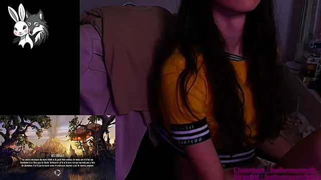 Snapshot of BadBunnyXWolfyLive chatting on September 17, 5:33 pm BadBunnyXWolfyLive online show from September 17, 5:33 pm