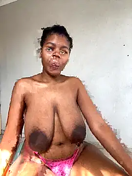 Snapshot of _DollFace_ chatting on October 10, 6:40 am DollFace online show from October 10, 6:40 am
