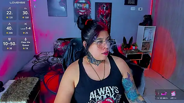 Snapshot of Veronika_metal chatting on September 14, 3:26 am Veronika metal online show from September 14, 3:26 am