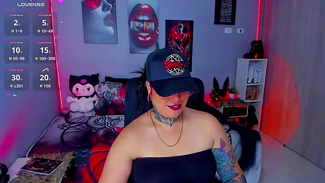 Snapshot of Veronika_metal chatting on October 7, 1:59 pm Veronika metal online show from October 7, 1:59 pm