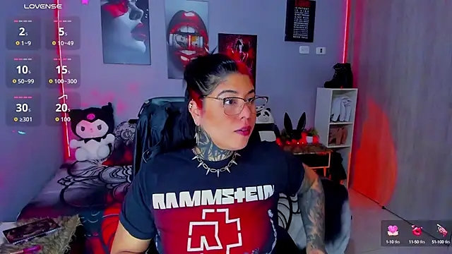 Snapshot of Veronika_metal chatting on October 20, 7:55 am Veronika metal online show from October 20, 7:55 am
