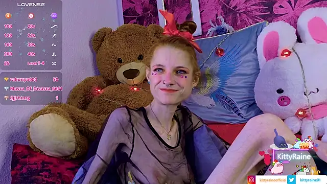 KittyRaine online show from June 16, 1:34 pm